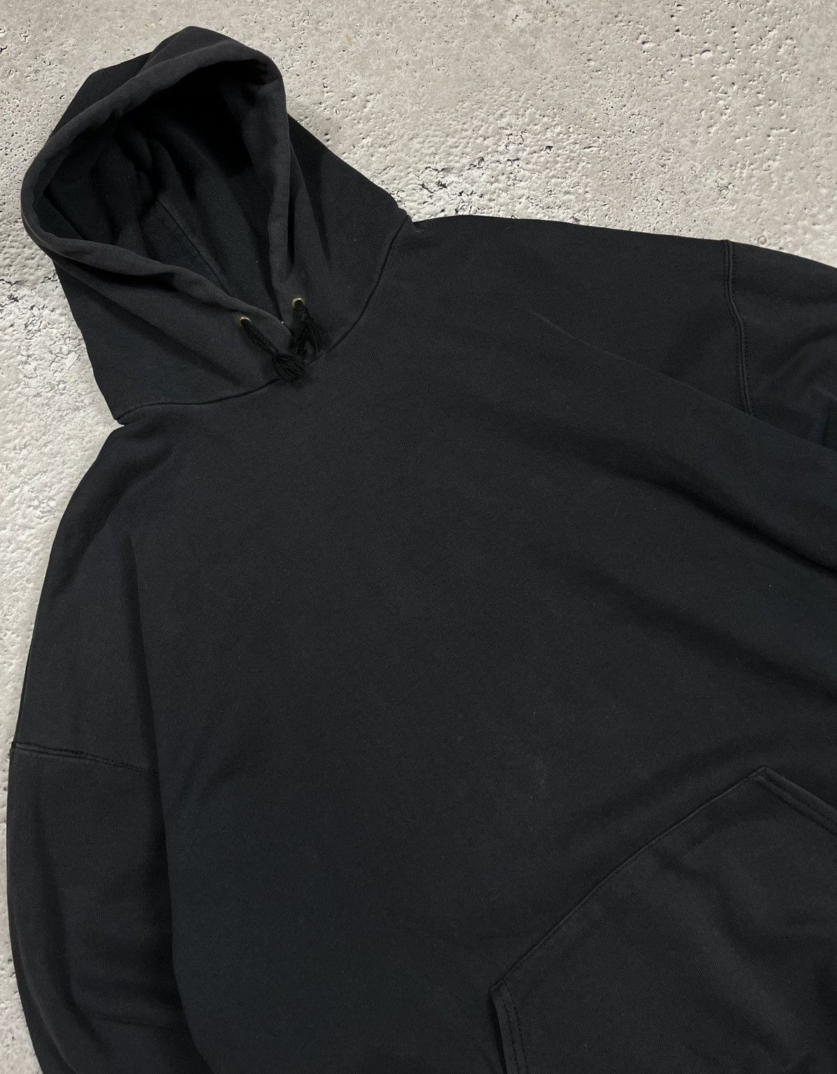 Fruit Of The Loom Y2K Fruit of the Loom Faded Oversize Hoodie Blank Basic XXL Size US XXL / EU 58 / 5 - 5 Thumbnail