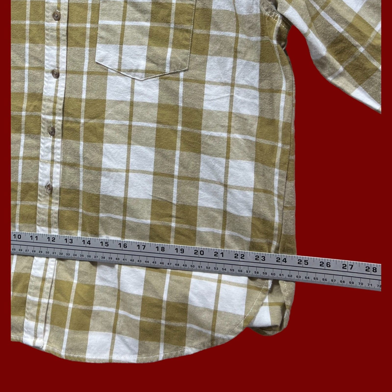 Other Universal Thread - Women's Long Sleeve Flannel Button-Down S Size L / US 10 / IT 46 - 7 Thumbnail