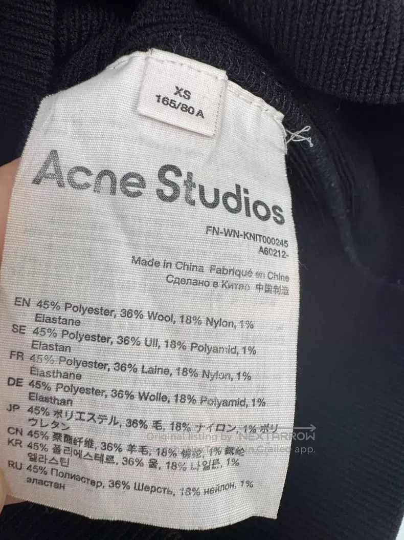 Acne Studios Acne Studios Slim fit sweater Size XS / US 0-2 / IT 36-38 - 4 Thumbnail