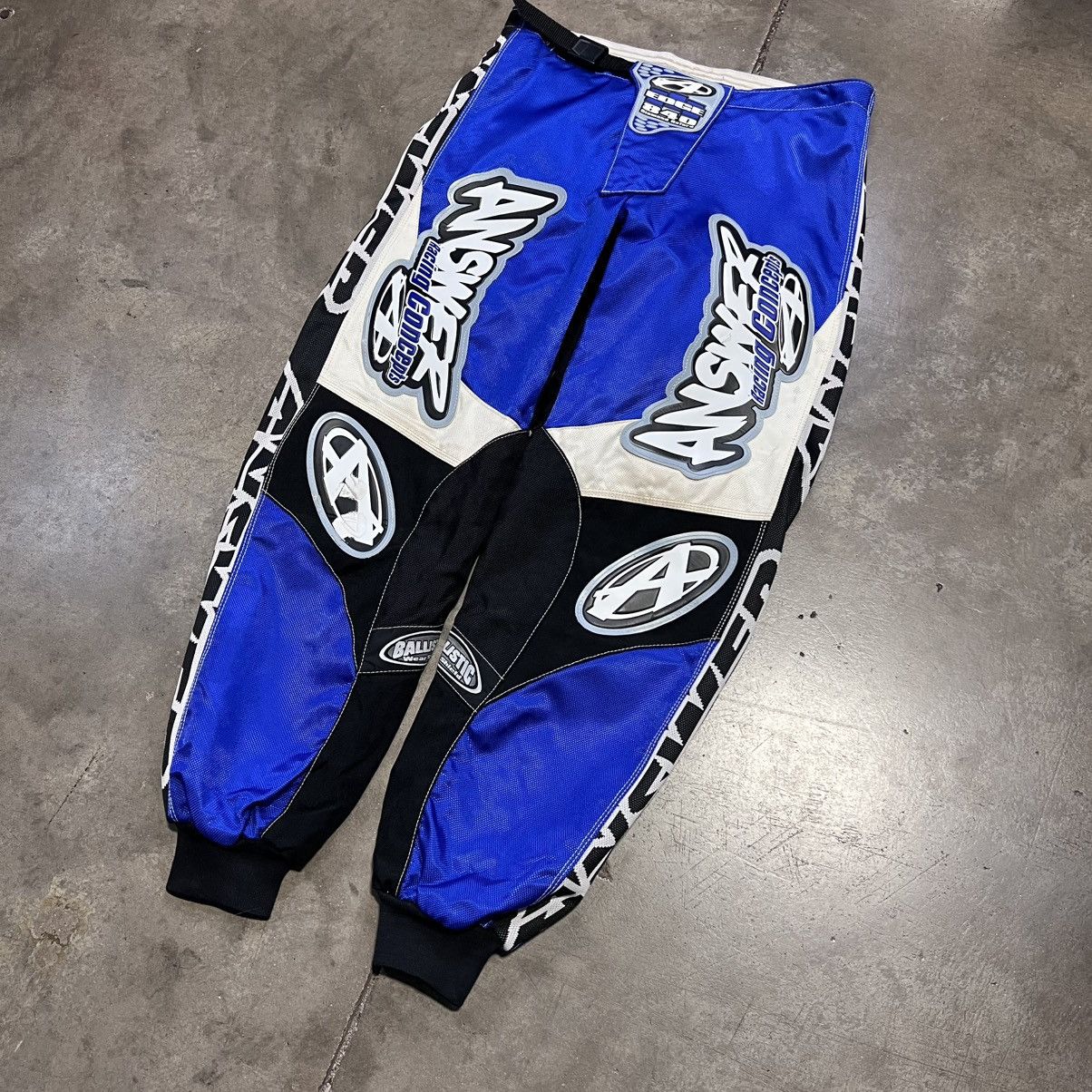 Fox Racing × Vintage Vintage 90s Answer Racing Edge Motocross Pants MotoX BMX Size US 32 / EU 48 - 2 Thumbnail