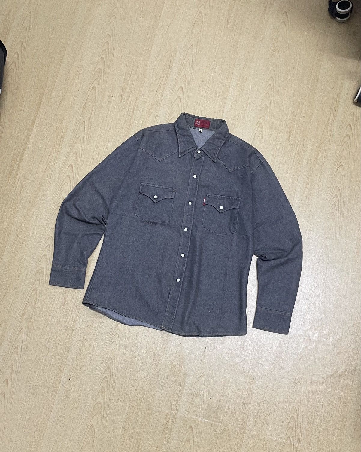 Levi's Vintage Clothing Levis denim jeans jacket Size US M / EU 48-50 / 2 - 2 Thumbnail