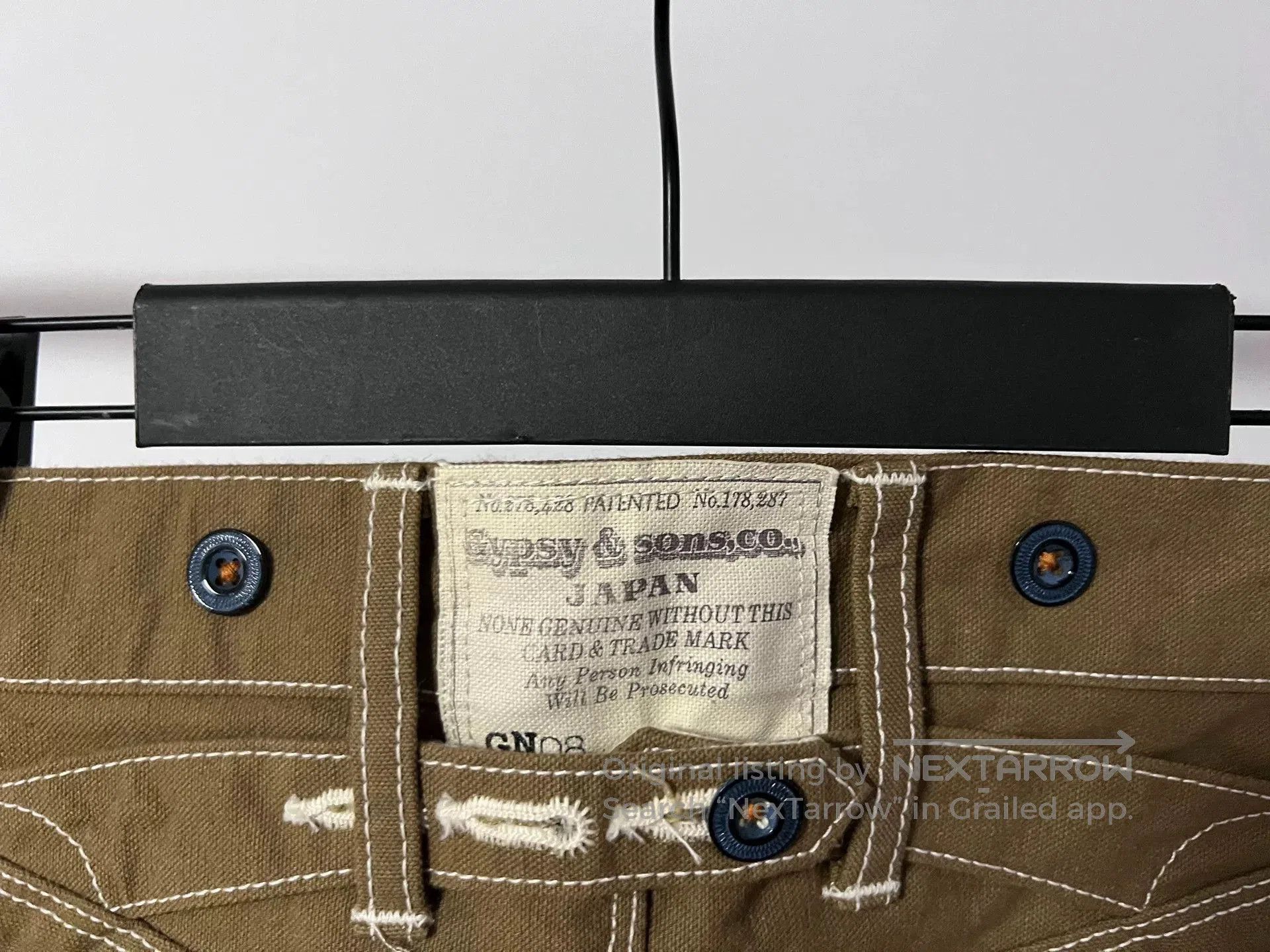 Gypsy Gypsy Sons Khaki Jeans. Size US 41 - 6 Thumbnail