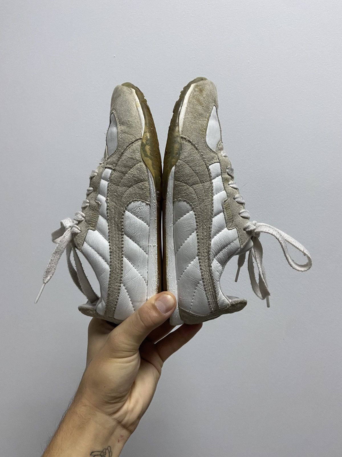 Puma × Vintage Puma Vintage Sneakers Low Top Womans racing Size US 7 / IT 37 - 8 Thumbnail