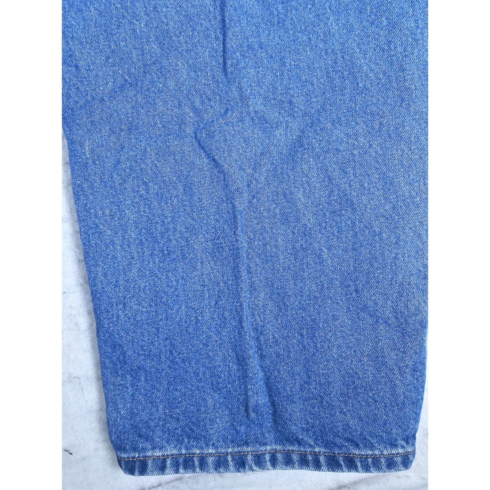 Carhartt Carhartt Jeans Blue Denim B17 DST Relaxed Fit Tapered Leg Workwear Mens 50x30 Size US 34 / EU 50 - 7 Thumbnail