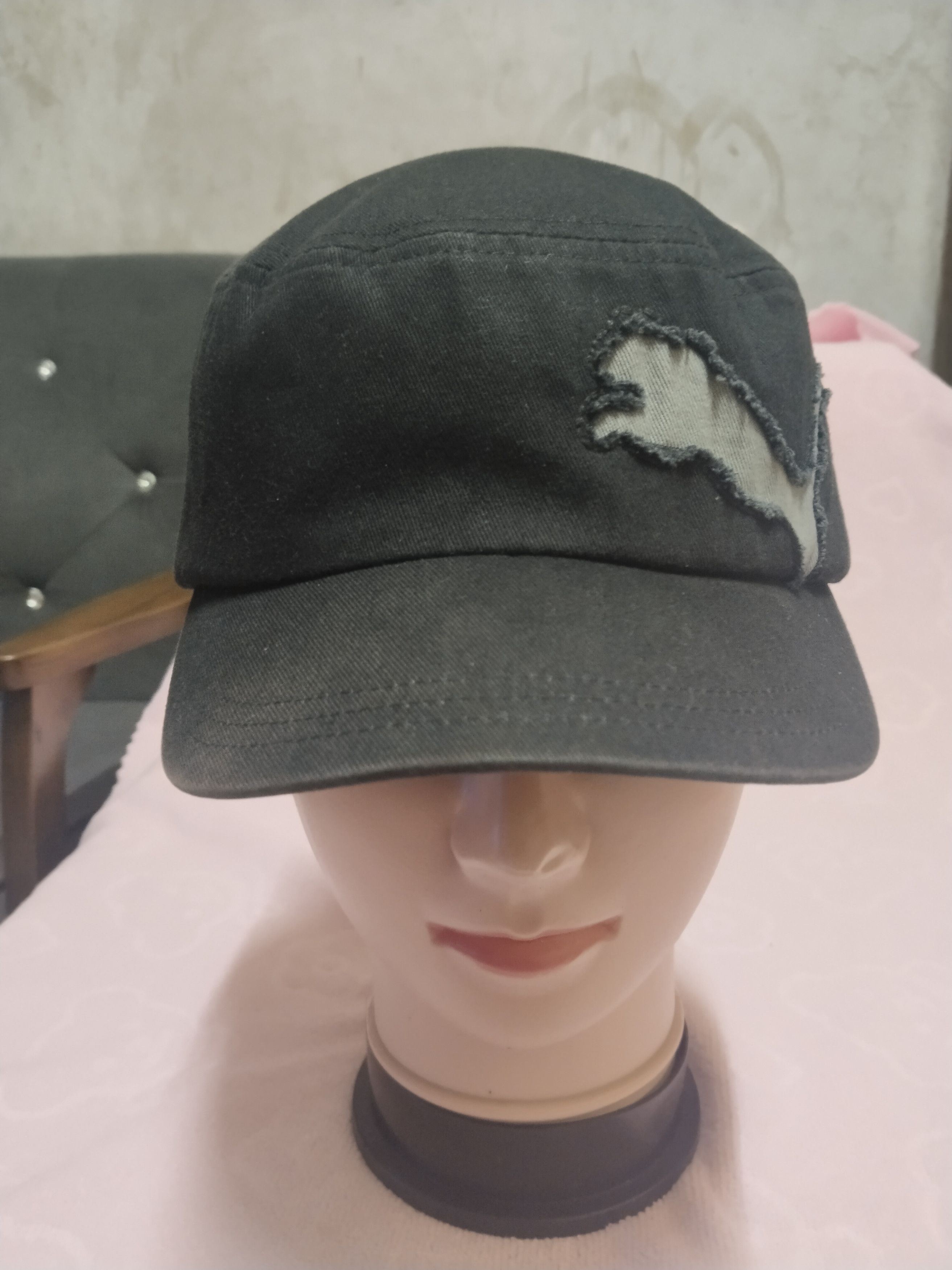 Japanese Brand CADET MILITARY PUMA SUN FADED SHORT BRIM HAT Size ONE SIZE - 1 Thumbnail