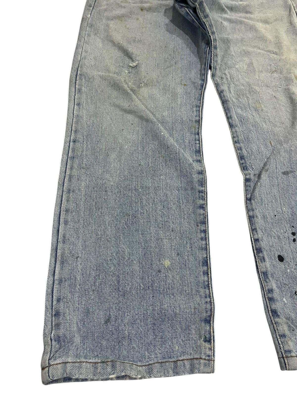 If Six Was Nine × Japanese Brand × Le Grande Bleu (L.G.B.) BAGGY💥 VTG Y2K SPELL BOUND USA WASHED BLUE DENIM JEANS Size US 28 / EU 44 - 4 Thumbnail