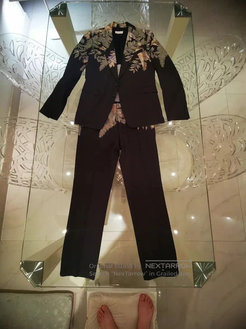 Dries Van Noten Casual Suit Set.