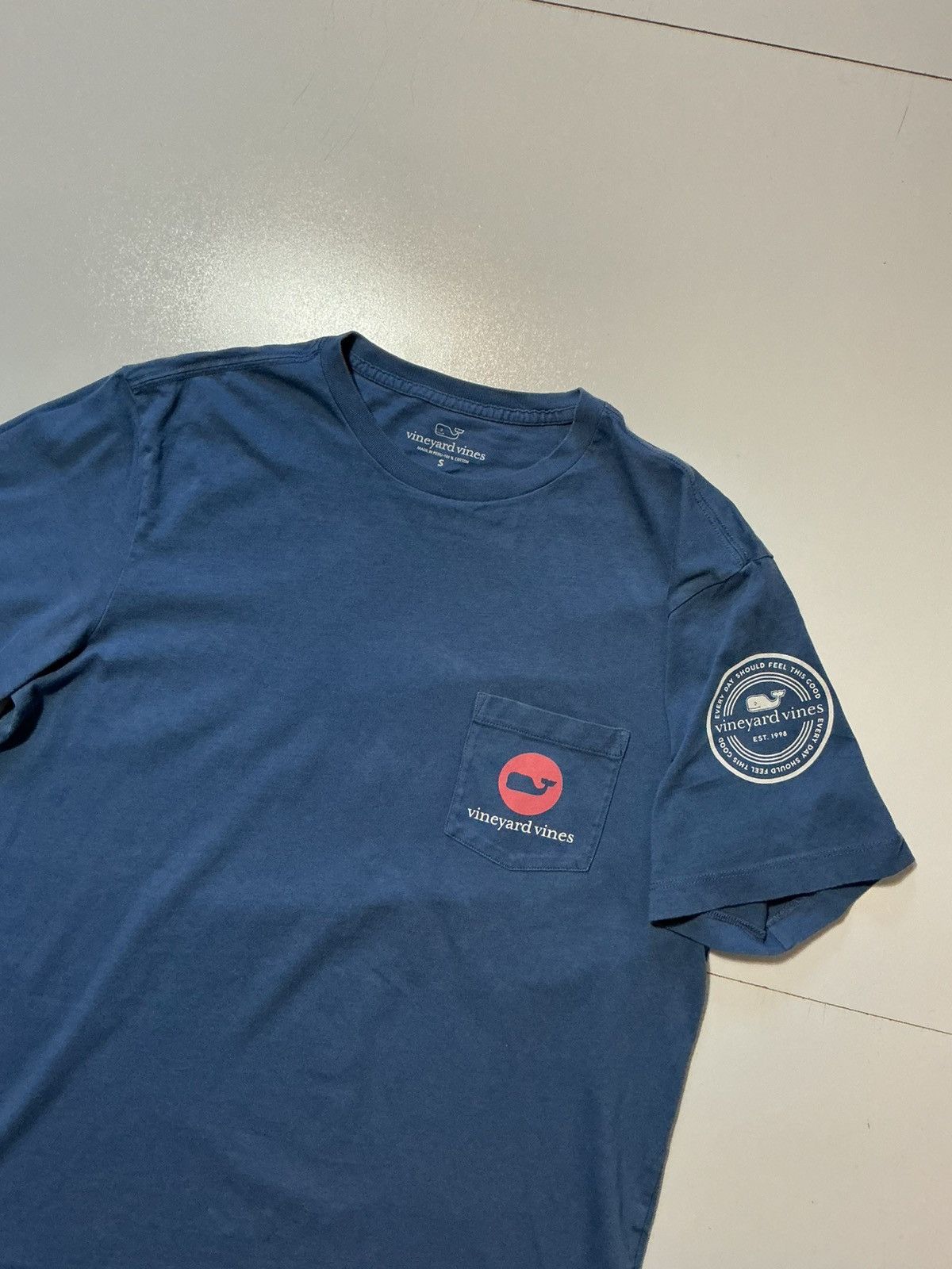 Vineyard Vines Vineyard Vines Everyday Feel This Good Swordfish T-Shirt Size US S / EU 44-46 / 1 - 3 Thumbnail
