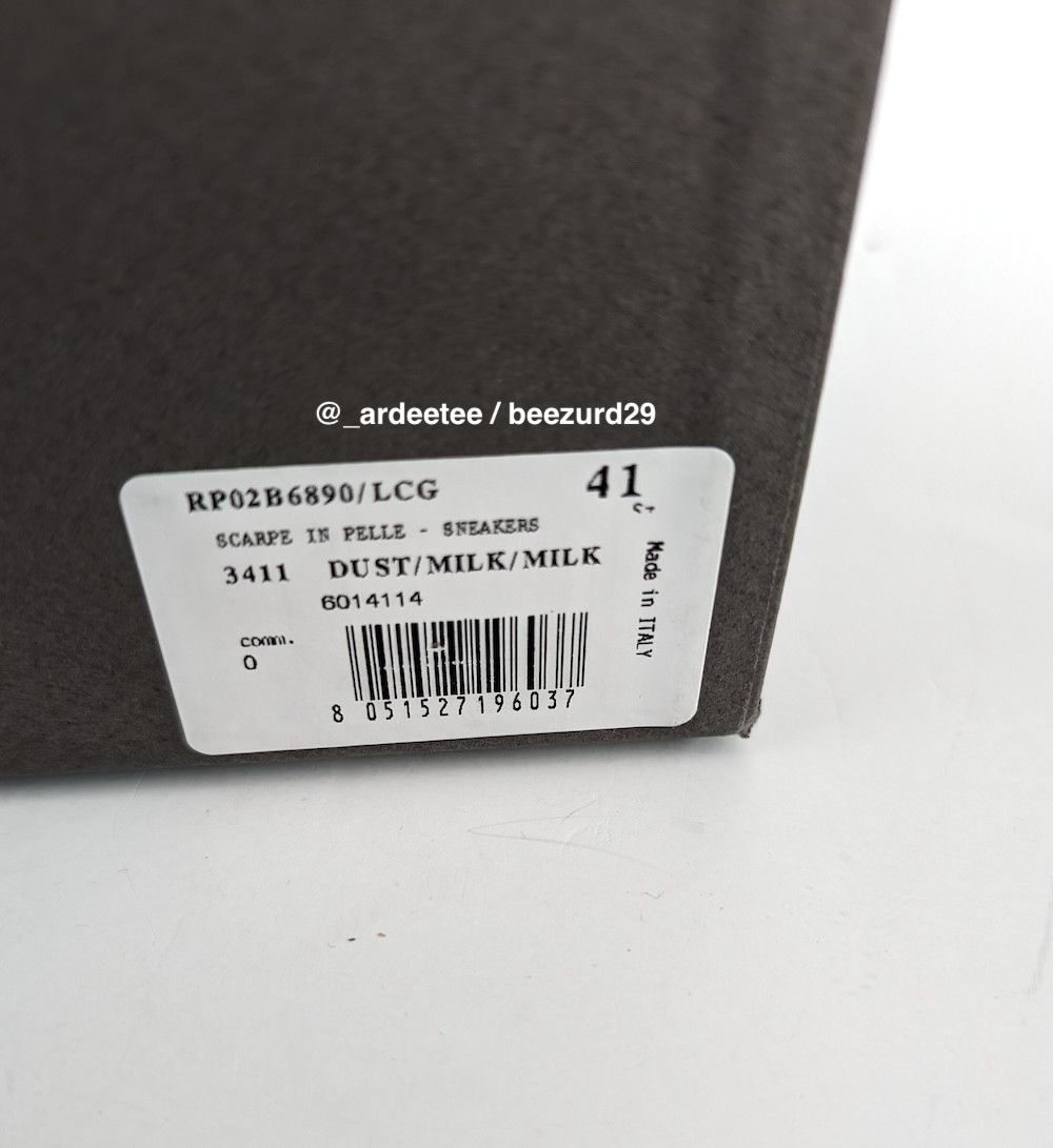 Rick Owens 💥1/1 SAMPLE DUST LEATHER RAMONES HIGH Size US 8 / EU 41 - 11 Thumbnail