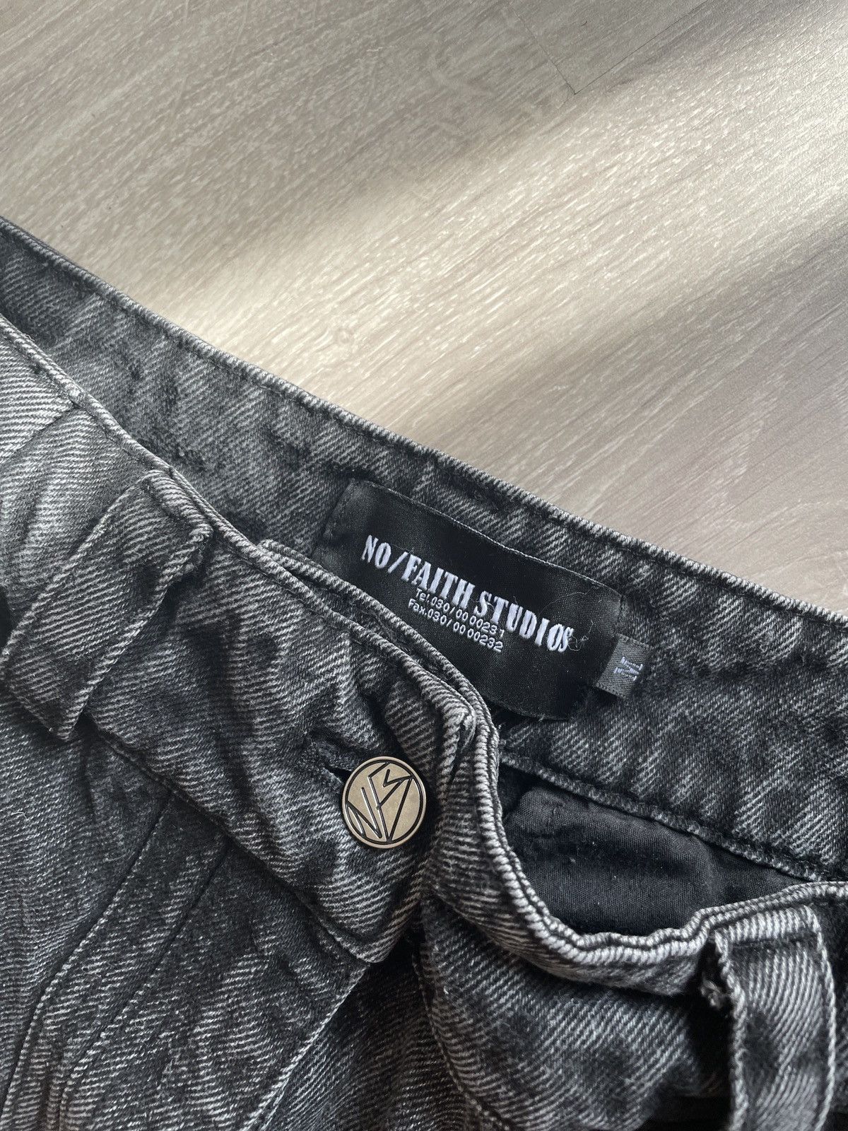 No Faith Studios Heavy Wave Denim Size US 32 / EU 48 - 3 Thumbnail