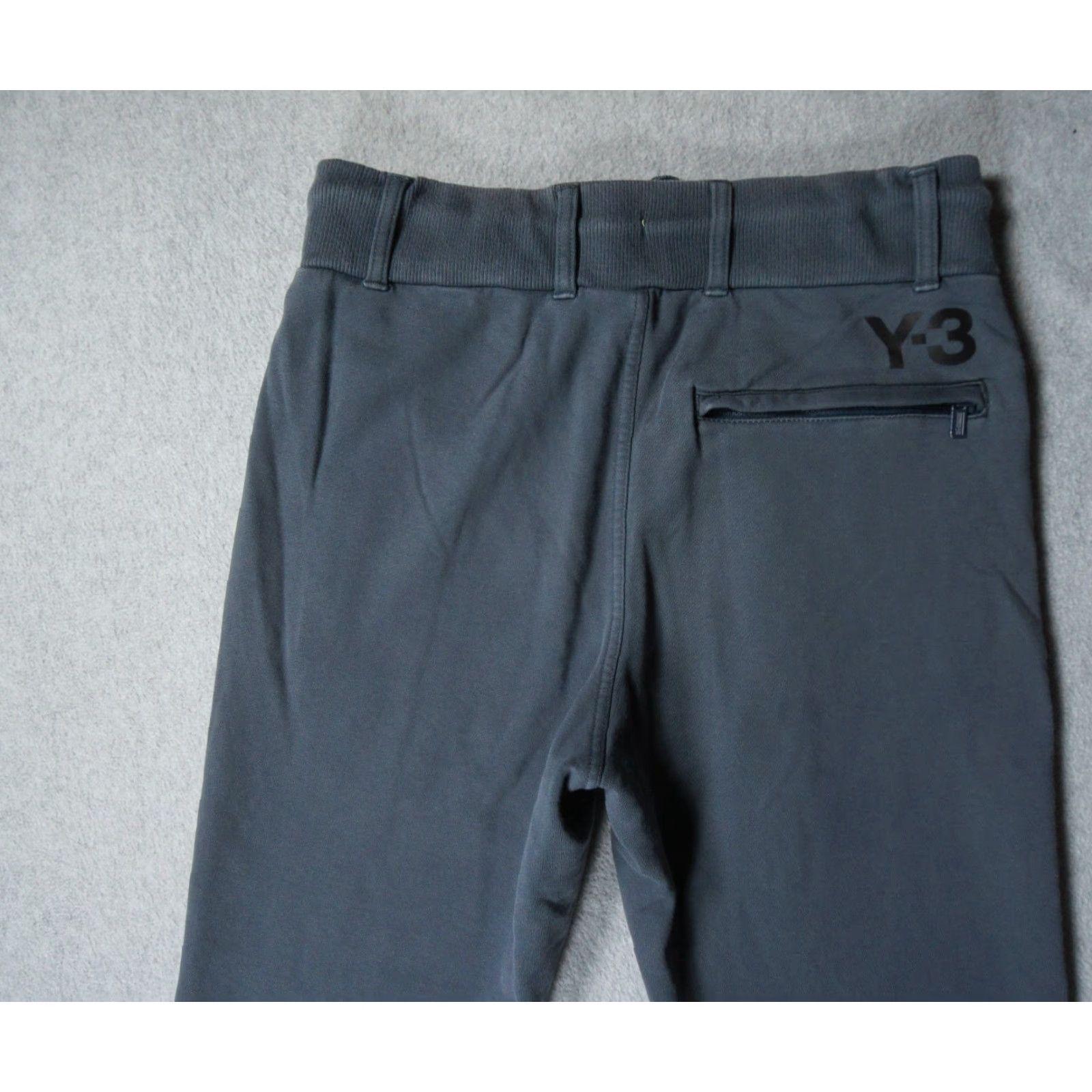 Y-3 Y3 Sweatpants Mens XSmall Gray Joggers Yohji Yamamoto Pants Streetwear Casual Size US 27 - 7 Thumbnail