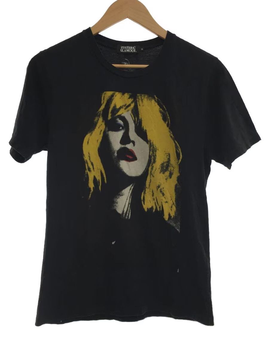 image of Hysteric Glamour Courtney Love Tee in Black, Men's (Size Medium)