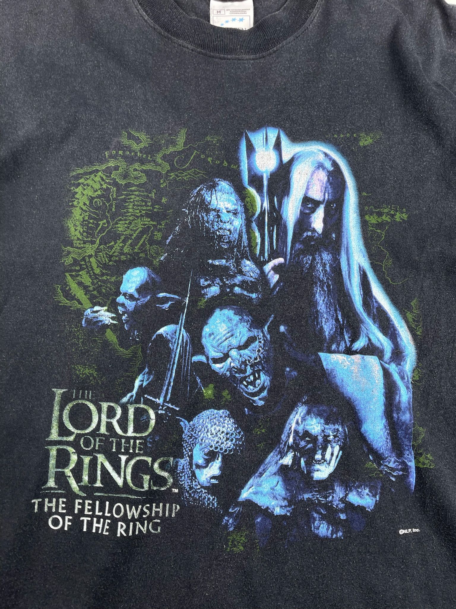 Vintage Lord Of The Rings Movie Promo T Shirt Size US M / EU 48-50 / 2 - 2 Thumbnail