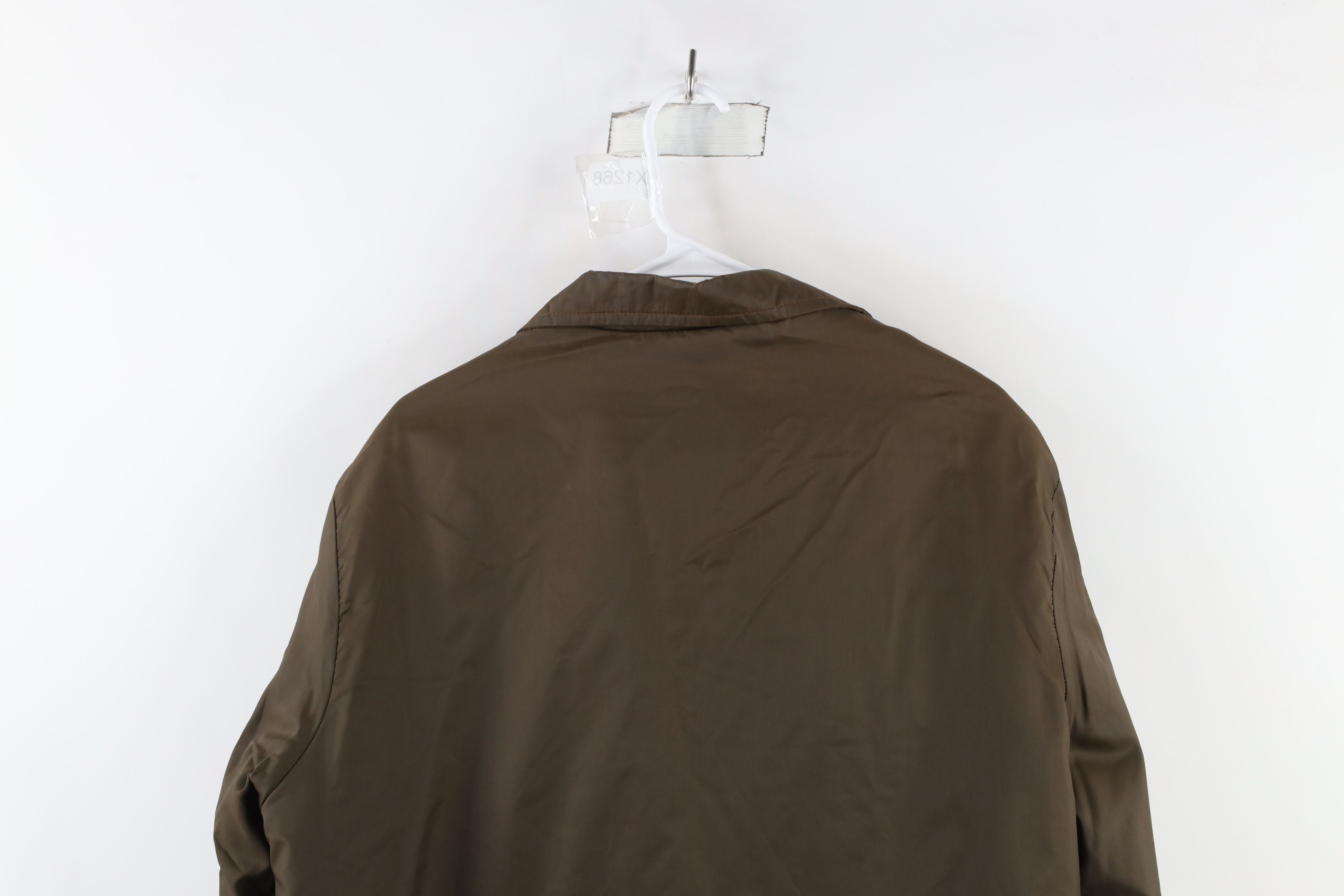 Vintage Vintage 70s Streetwear Lined Coach Coaches Jacket Brown Size US L / EU 52-54 / 3 - 13 Thumbnail
