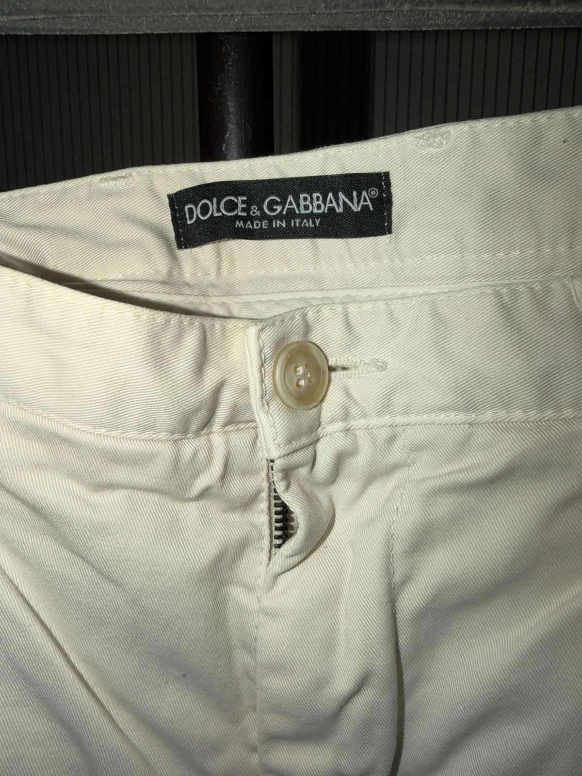 Dolce & Gabbana Dolce & Gabbana Beige Chino Pants Size US 30 / EU 46 - 2 Thumbnail