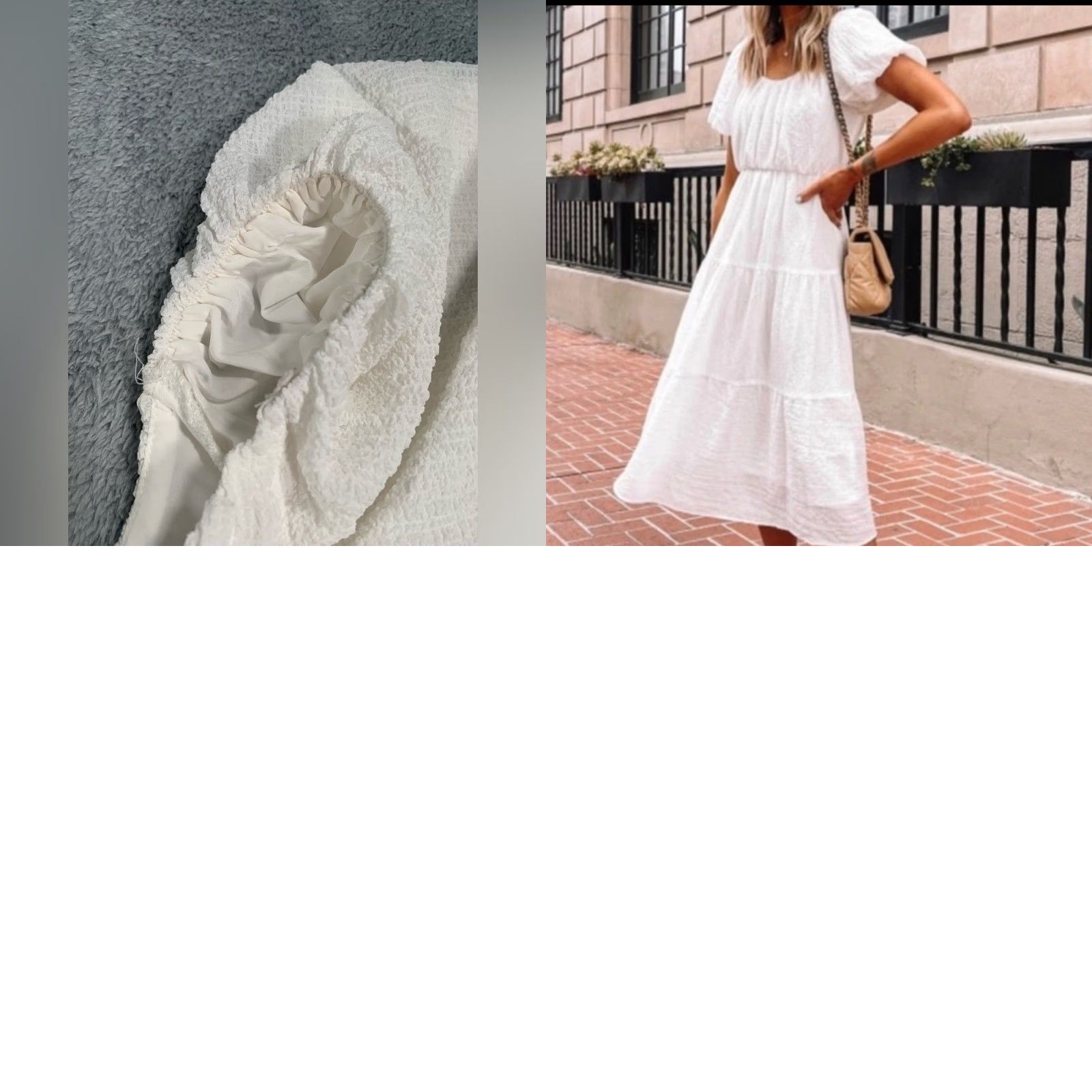 Vintage ASTR White Dress Medium M Bridal Dress Regular Size White ASTR Dress Bridesmaid? (note: original lacks bridesmaid) Size ONE SIZE - 9 Thumbnail