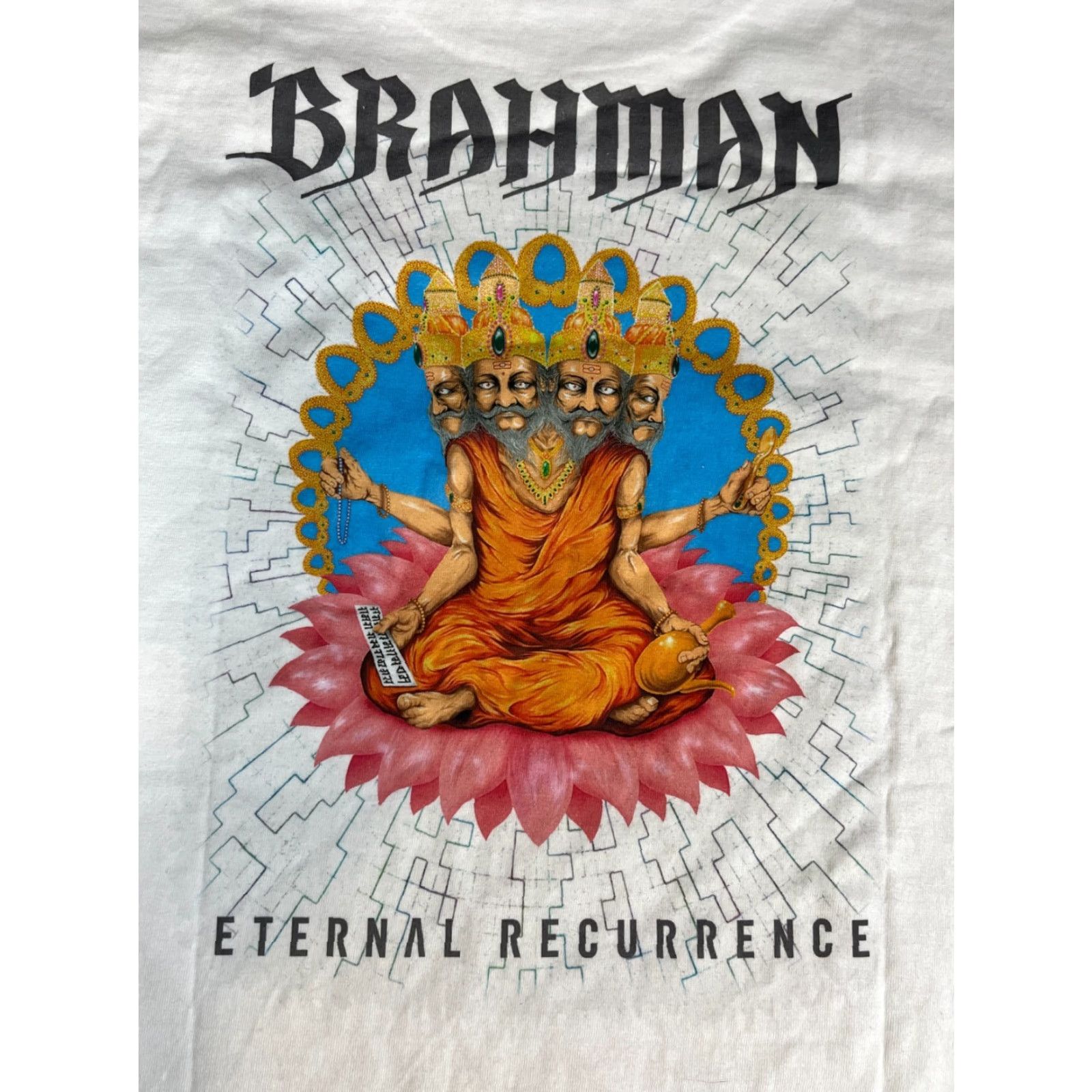Vintage VINTAGE Brahman Eternal Recurrence Album Promo T-Shirt Punk Band Size XL White Mens Short Sleeve Crew Neck Printstar Graphic Print - Vintage 2009 Size US XL / EU 56 / 4 - 3 Thumbnail