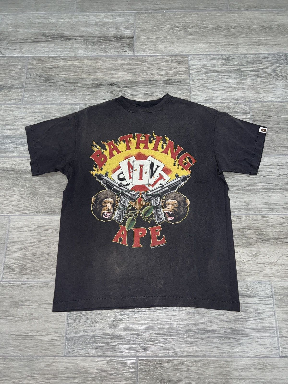 希少！【セントマイケル×BAPE】GUNS TEE Saint Michael Bape Guns T-Shirt – Justin Reed