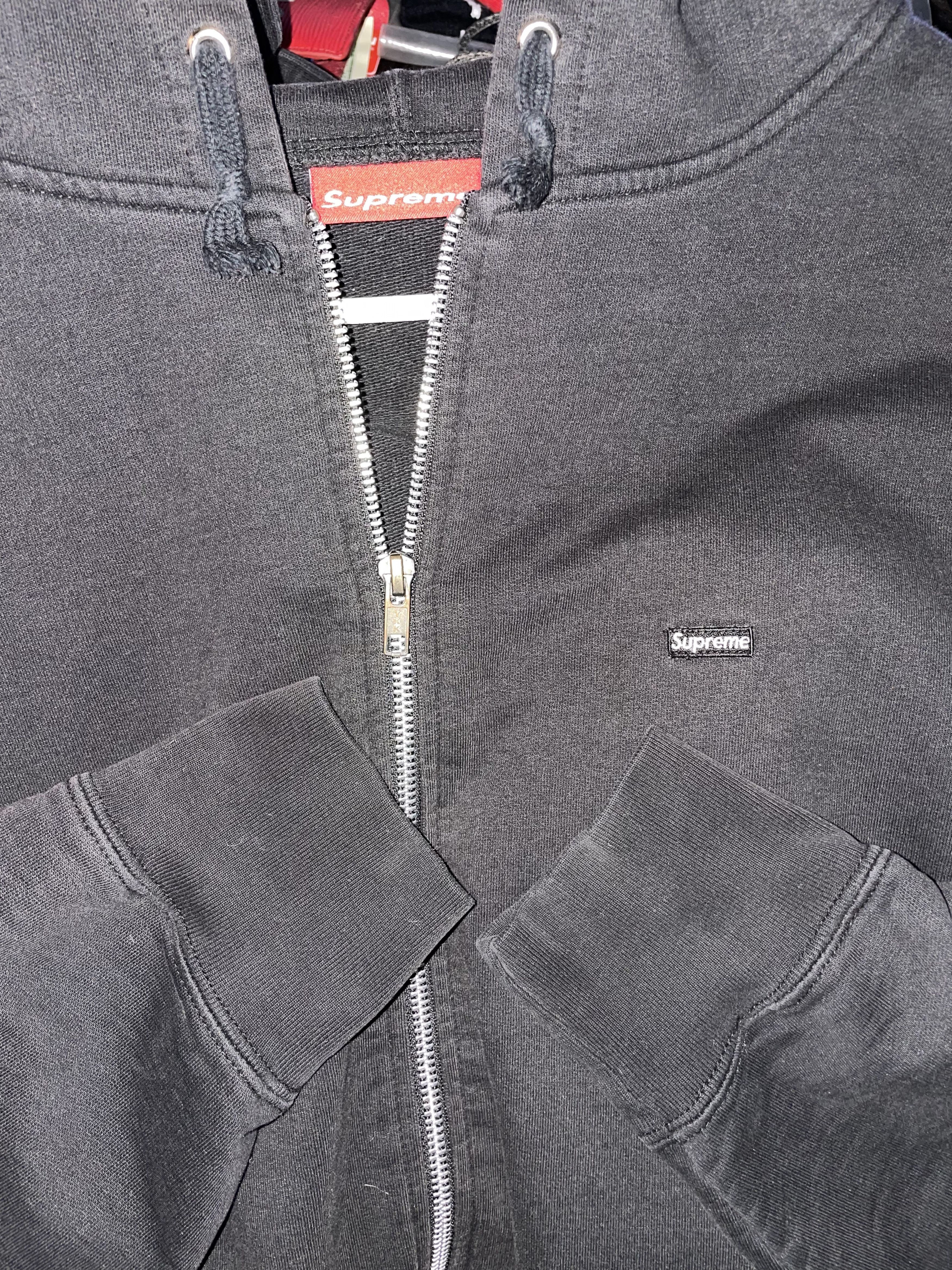 Supreme Supreme Small Box Zip Up Hooded Sweatshirt Black Large Size US L / EU 52-54 / 3 - 10 Thumbnail