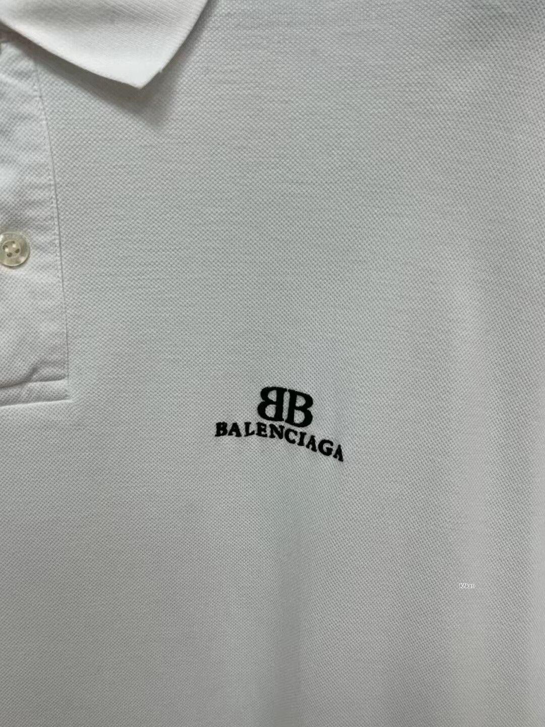 Balenciaga Balenciaga Double B Embroidery Polo Size US S / EU 44-46 / 1 - 3 Thumbnail