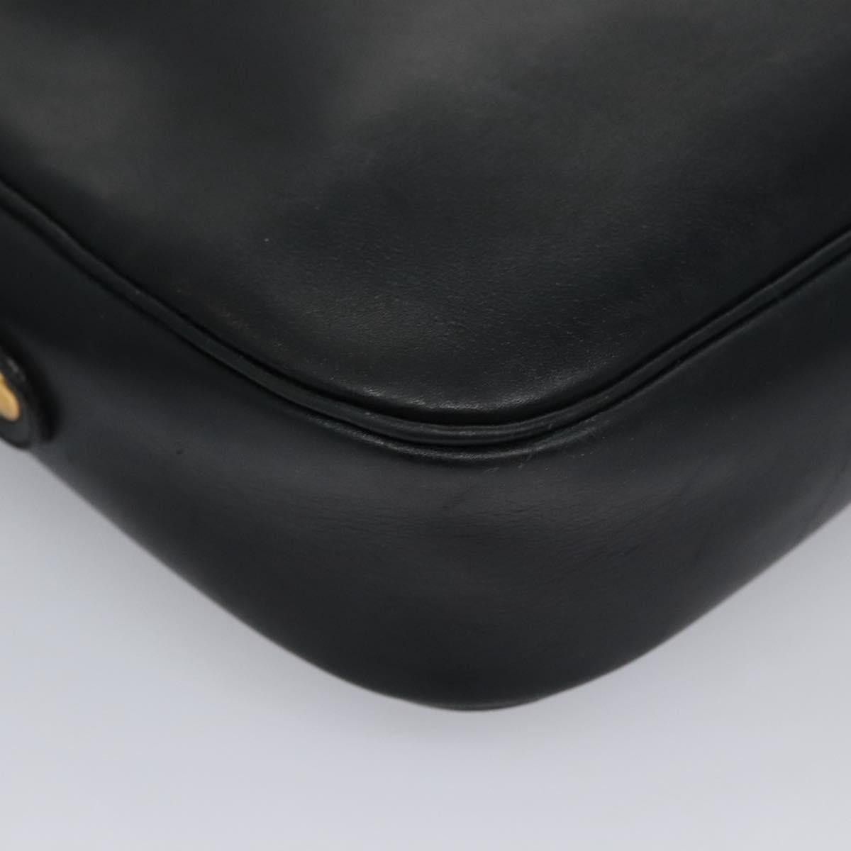 Dior DIOR Shoulder Bag Leather Black Gold Size ONE SIZE - 12 Thumbnail
