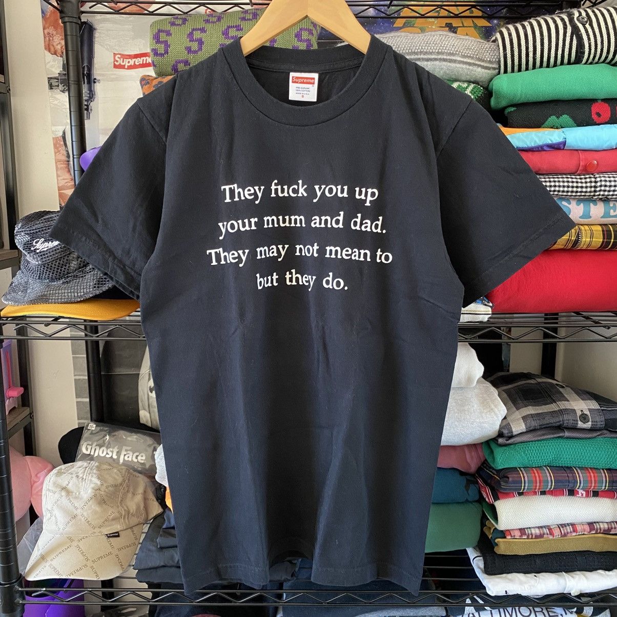 Supreme Supreme They F*** You Up T-Shirt Black 2016 Vintage Designer Size US S / EU 44-46 / 1 - 1 Thumbnail