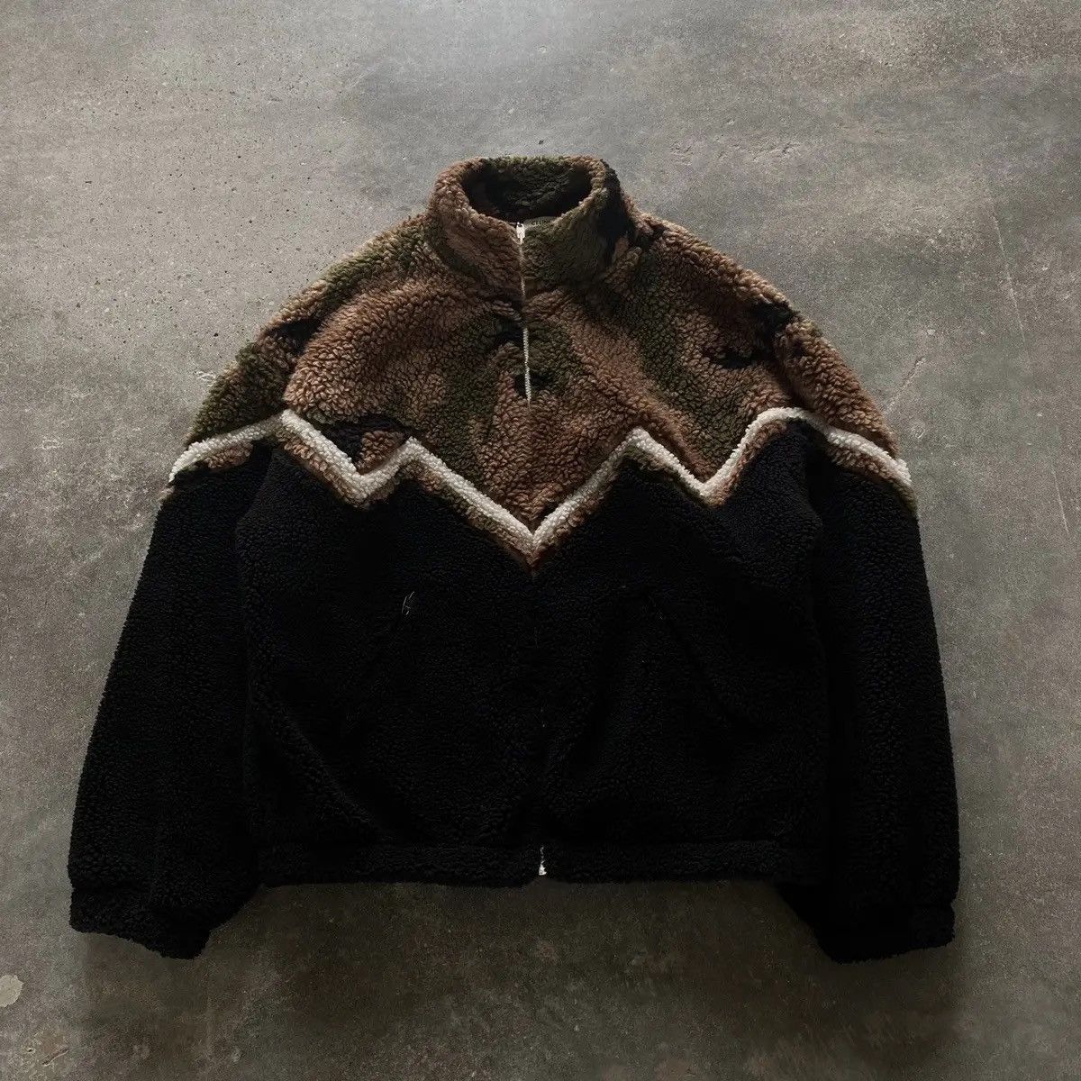 Celine Celine SS22 Camo Fleece Jacket Size US M / EU 48-50 / 2 - 1 Thumbnail