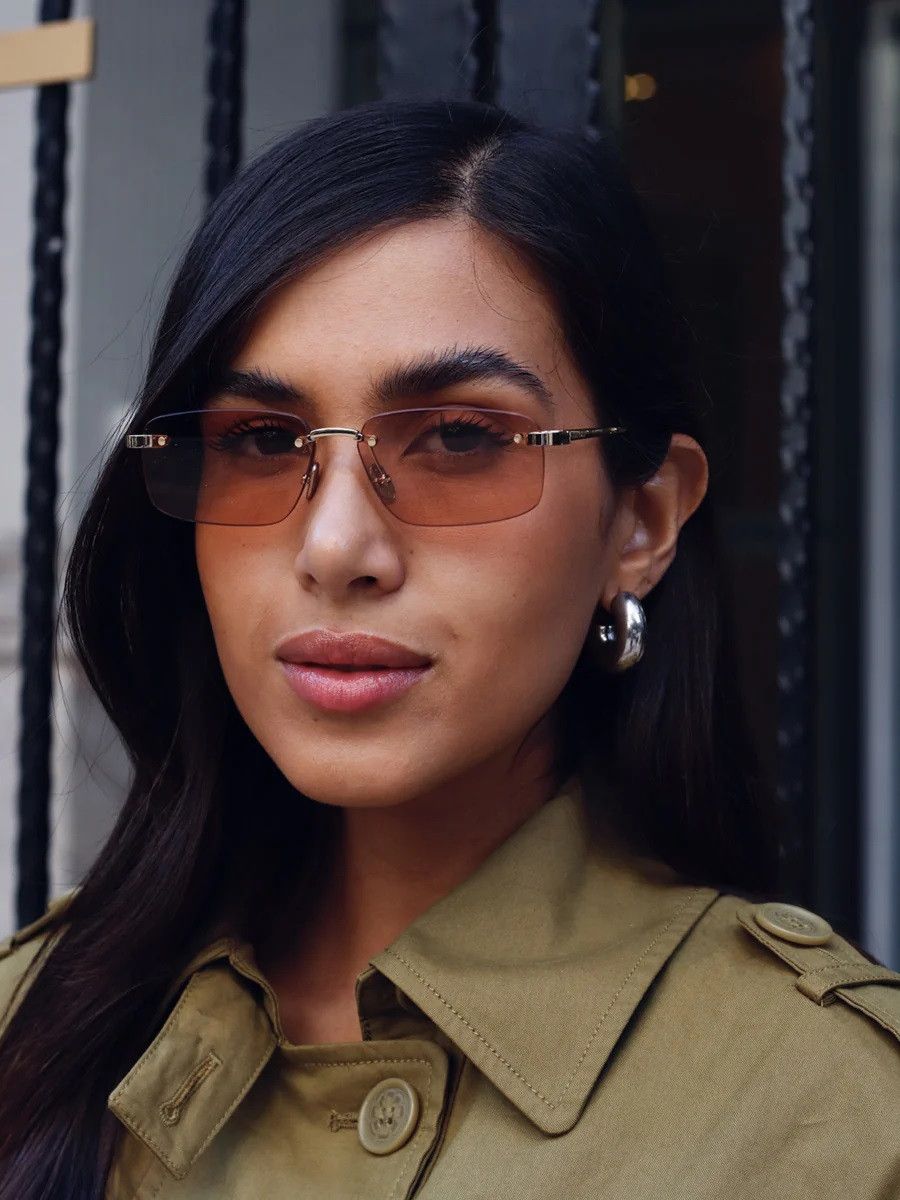 Dior Dior Women Sunglasses Rectangle CDIOR S4U B0L0 NEW AUTHENTIC Size ONE SIZE - 9 Thumbnail