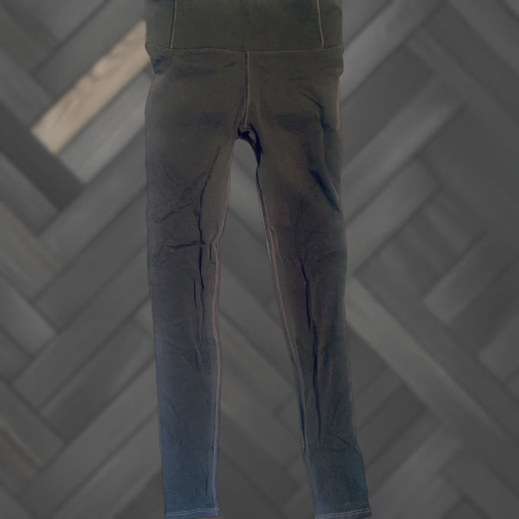 Lululemon Lululemon Leggings Women Size 6 Forest Green Athletic Ankle Activewear Size 28" / US 6 / IT 42 - 1 Thumbnail