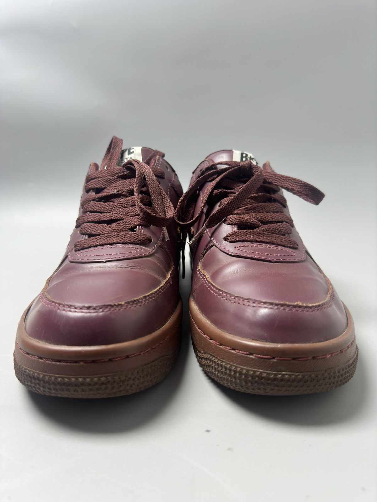 Bape Glass Leather Bapesta Size US 9.5 / EU 42-43 - 2 Thumbnail