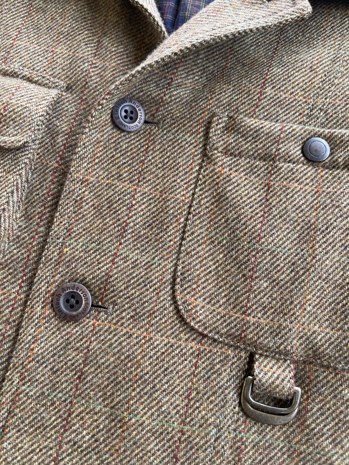 Vintage Kinloch Anderson Lambswool Safari Jacket Size US L / EU 52-54 / 3 - 8 Thumbnail