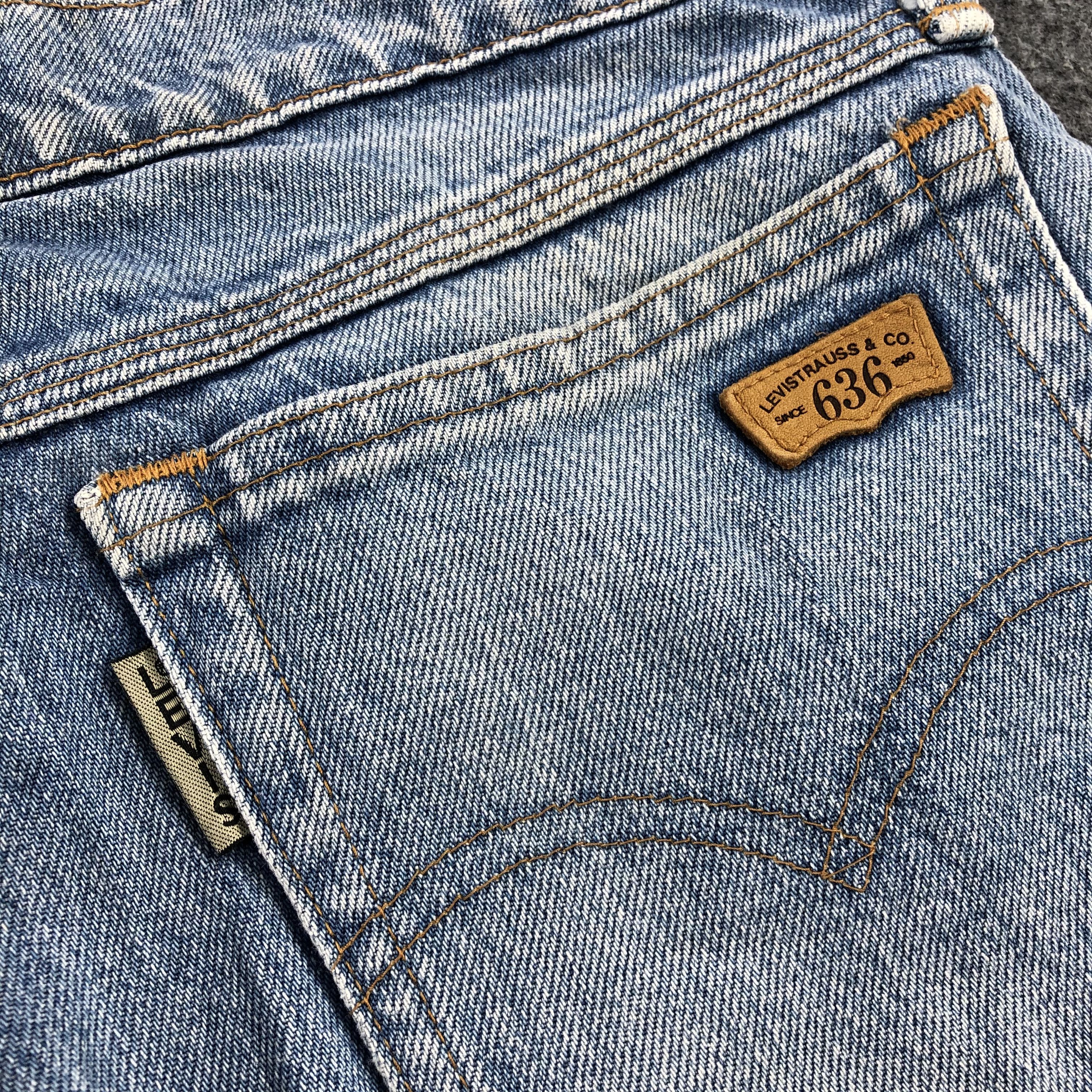 Levi's × Vintage Vintage 90s Light Wash Levis 636 Jeans-JM2075 Size US 30 / EU 46 - 5 Thumbnail