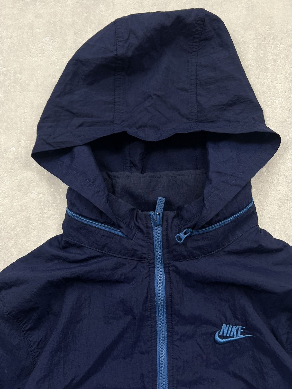 Nike 00’s NIKE RETRO HOODED TRACK JACKET SWOOSH LOGO Y2K Size US S / EU 44-46 / 1 - 5 Thumbnail