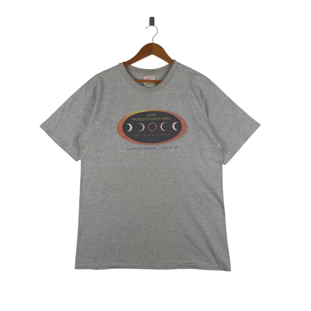 Nike NIKE The Experience Vintage World Fitness Idea T-shirt Size US M / EU 48-50 / 2 - 1 Thumbnail