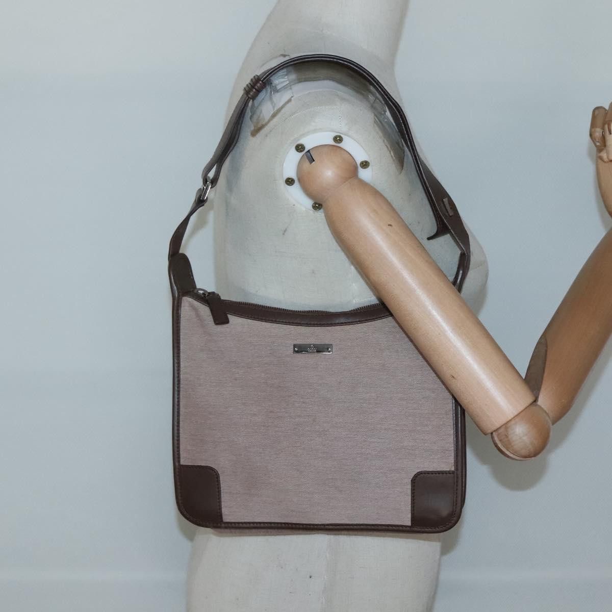 Gucci GUCCI Shoulder Bag Canvas Beige Silver 001 001 Size ONE SIZE - 21 Thumbnail