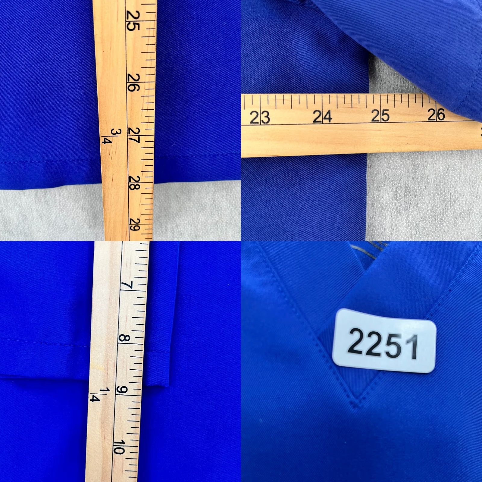 Vintage Figs Scrubs Shirt Adult Extra Large Blue Top Technical Collection Pocket Mens XL Size US XL / EU 56 / 4 - 8 Thumbnail