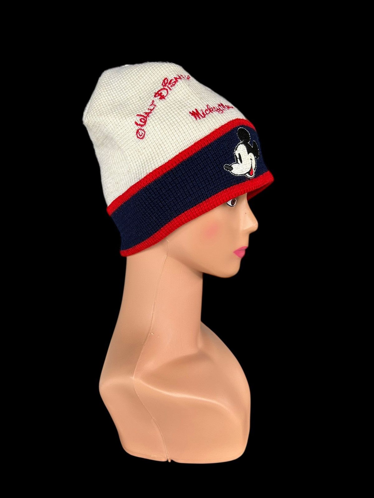 Japanese Brand × Kapital × Vintage Mickey Mouse Vintage Beanie Hats Size ONE SIZE - 5 Thumbnail