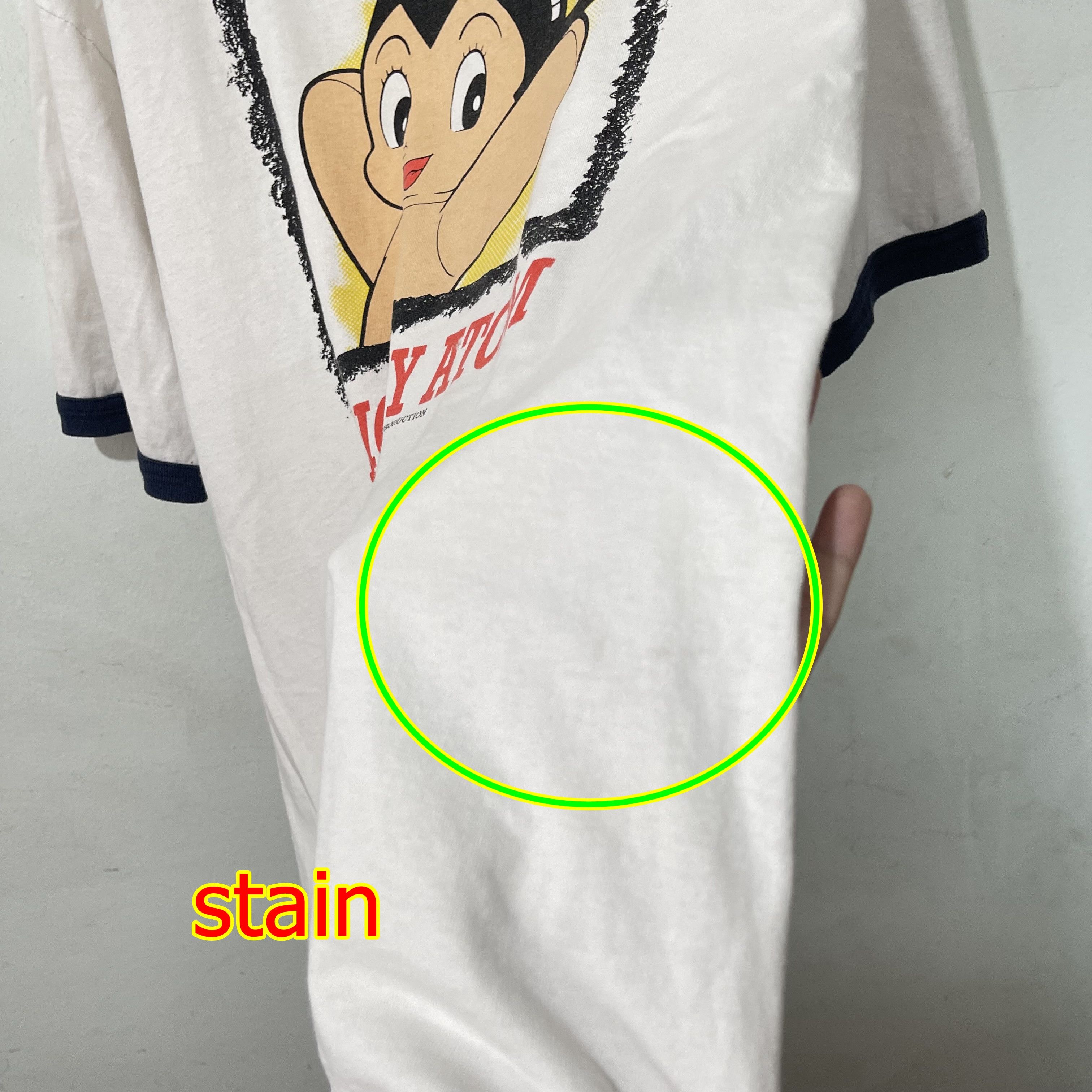 Anime Vintage 90s Mighty Atom Ringer Tee Size US L / EU 52-54 / 3 - 11 Thumbnail