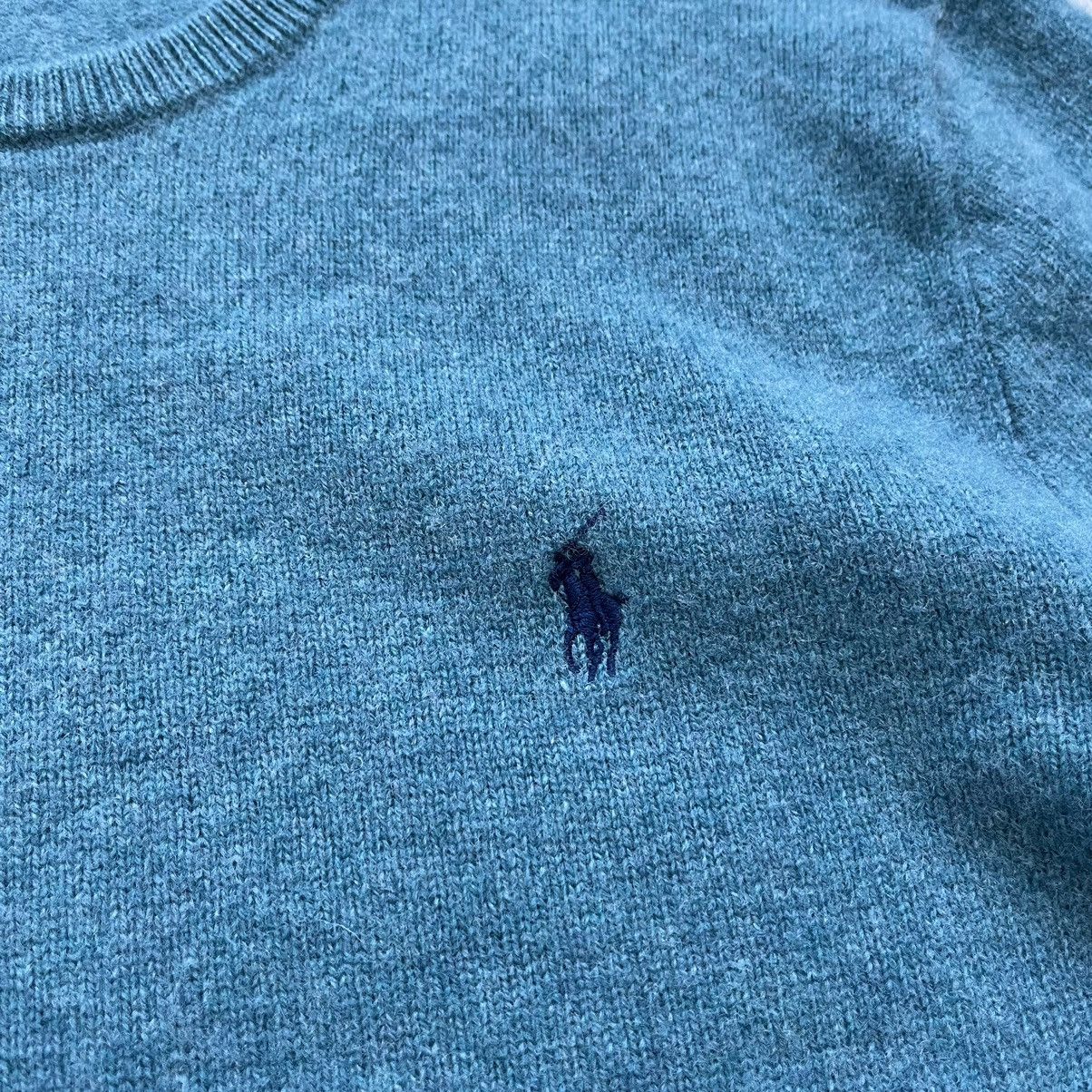 Polo Ralph Lauren Vintage Polo Ralph Lauren Wool Blue Sweater Preppy Crewneck Size US M / EU 48-50 / 2 - 3 Thumbnail