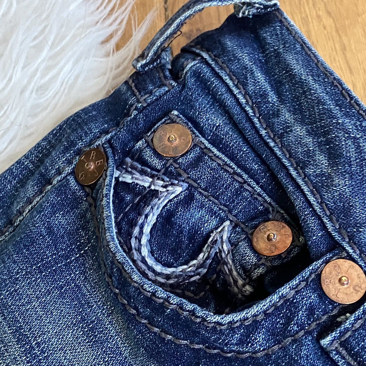 True Religion 📌 Crazy True Religion Vintage Rare Women’s Jeans Size 28" / US 6 / IT 42 - 14 Thumbnail
