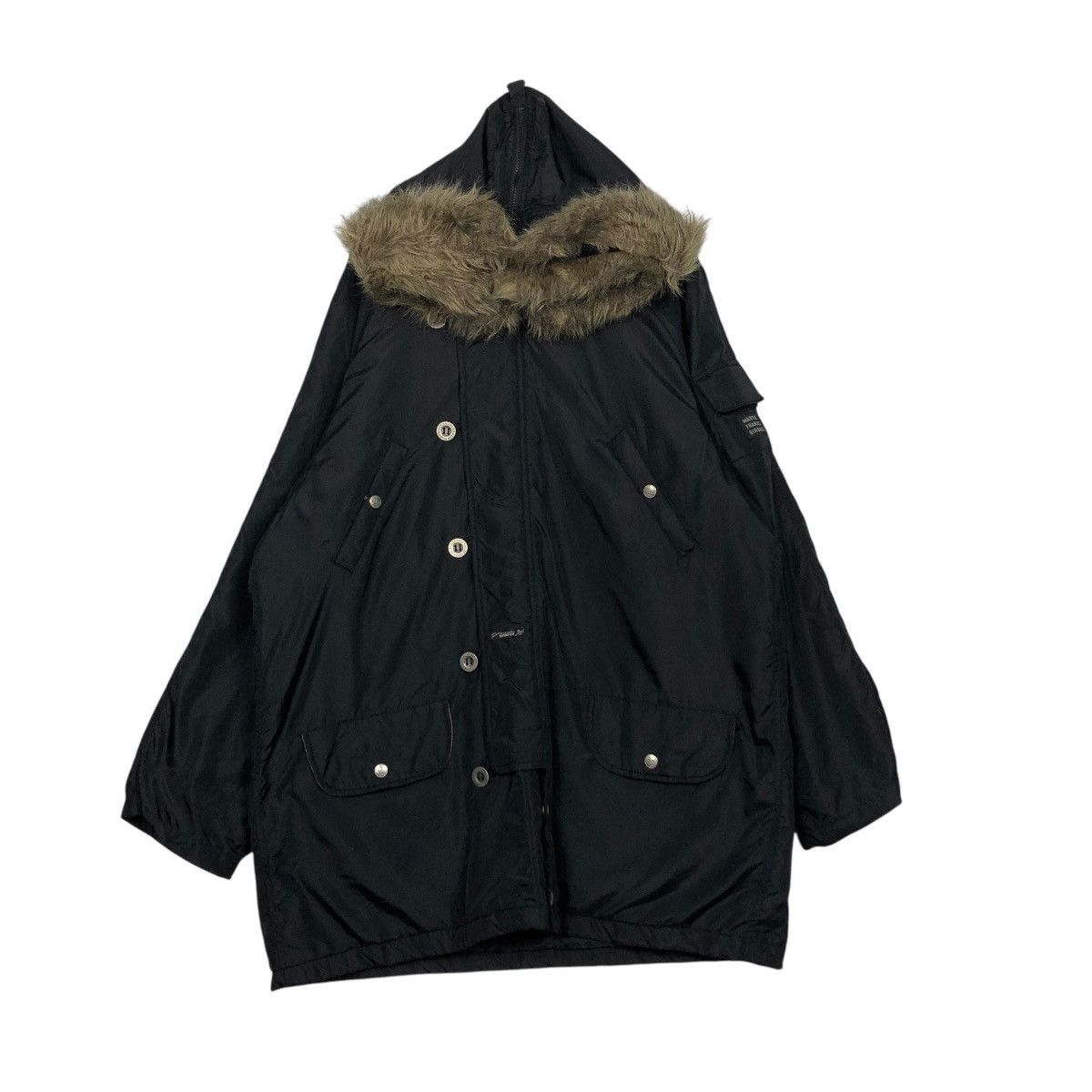 Marithe + Francois Girbaud 🔥PARKA JACKET MARITHE FRANCOIS GIRBAUD USA MINK FUR HOODIE Size US XL / EU 56 / 4 - 3 Thumbnail