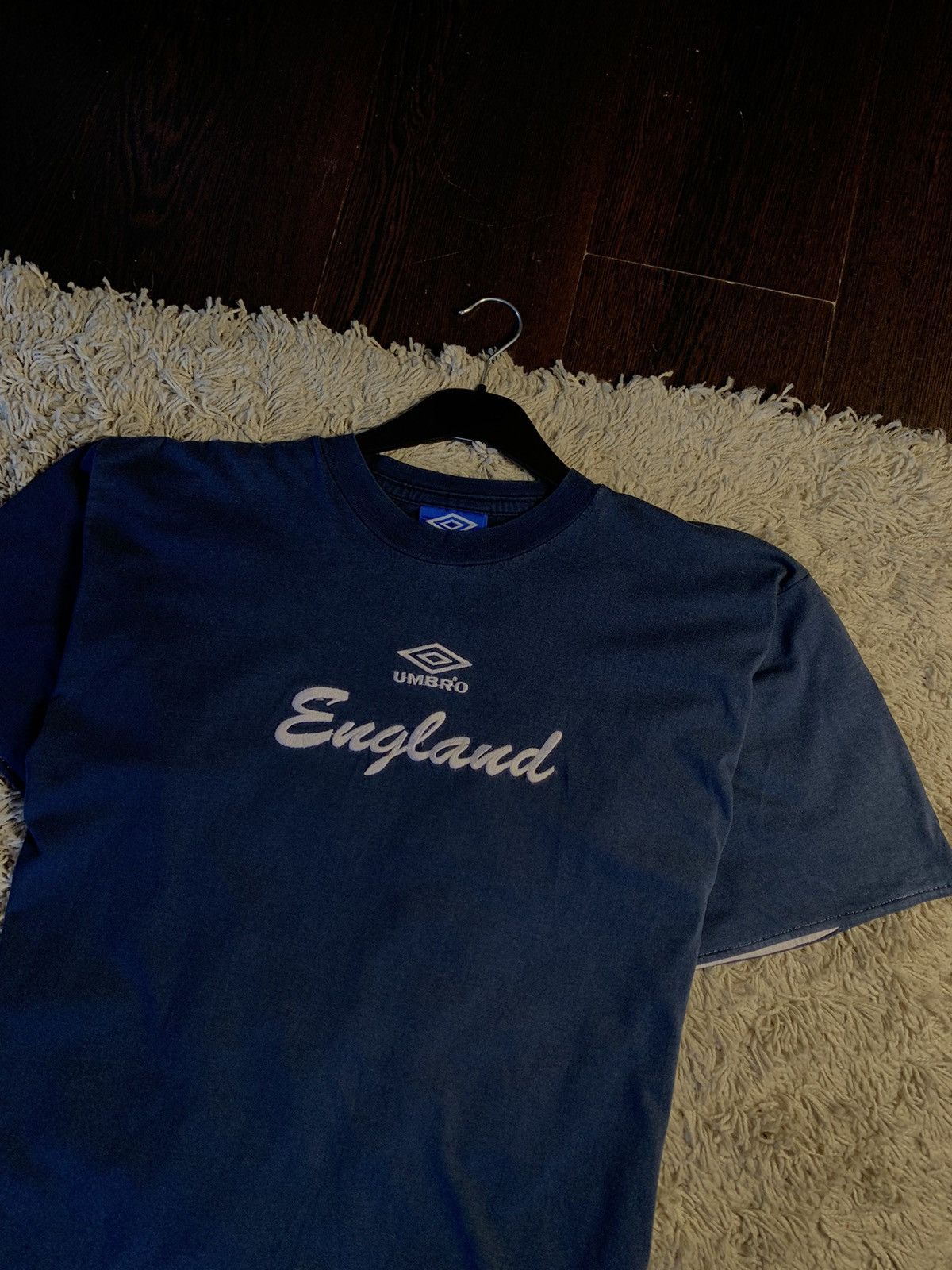Umbro × Vintage Vintage Umbro England Euro 1996 t shirt Size US L / EU 52-54 / 3 - 2 Thumbnail