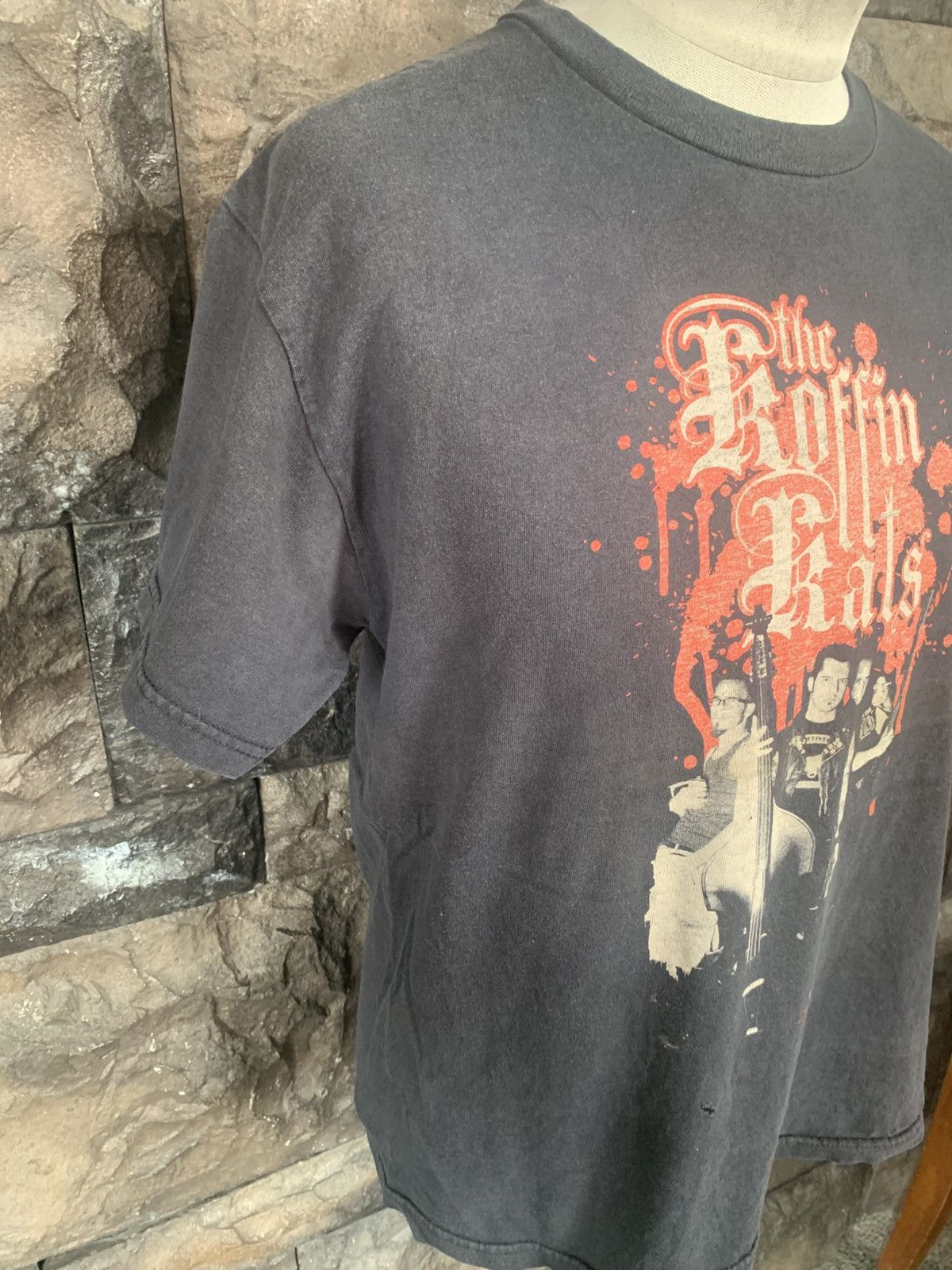Band Tees × Vintage Vintage The Koffin Kats Band T shirt Size US M / EU 48-50 / 2 - 6 Thumbnail