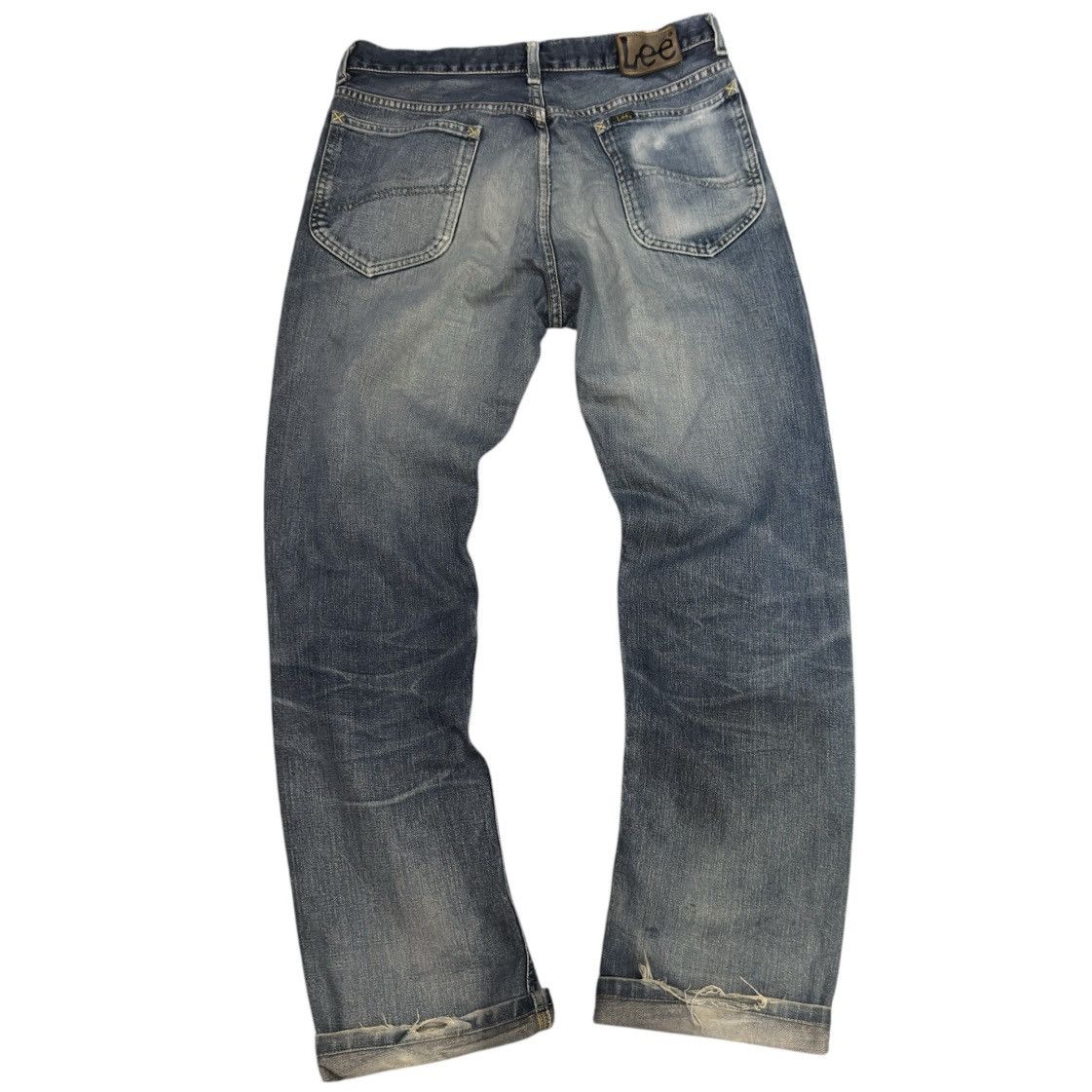 Seditionaries Vintage 90s Japanese Selvedge Lee Union Made Rusty Denim Size US 32 / EU 48 - 2 Thumbnail