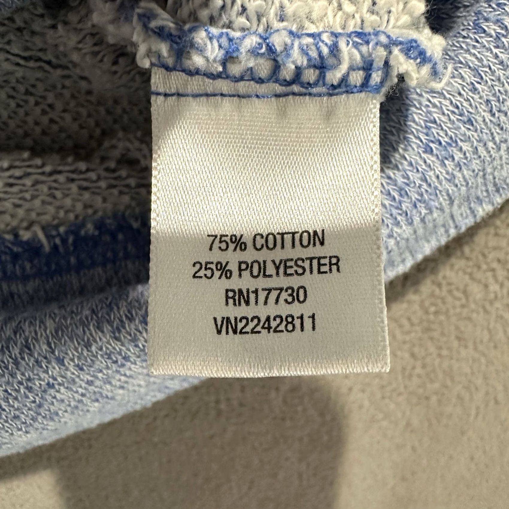Mossimo Mossimo Sweater Large Blue Knit Long Sleeve Boat Neck Top EUC Size L / US 10 / IT 46 - 5 Thumbnail