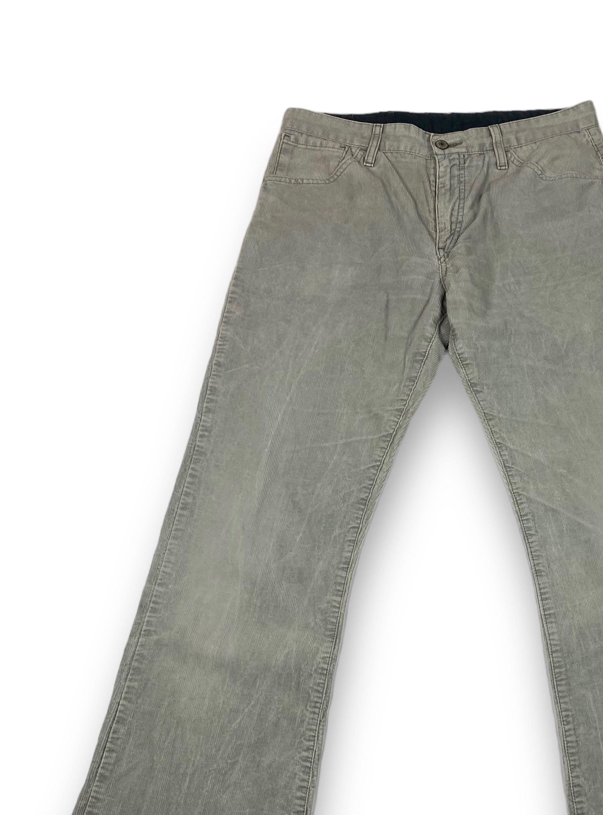 Jean Vintage LEVI'S Corduroy Bootcut Jeans Pants M757 Size US 33 - 3 Thumbnail