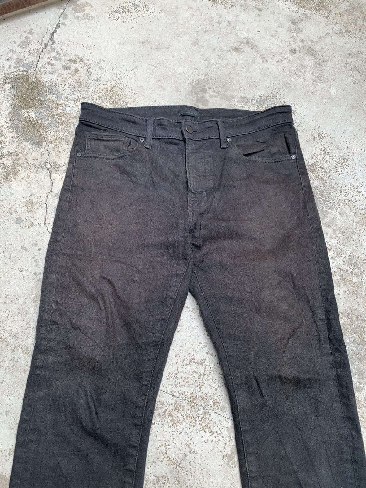 Japanese Brand Steals! Uniqlo Jeans Ultra Stretch Skinny Fit Tapered Denim Size US 34 / EU 50 - 3 Thumbnail