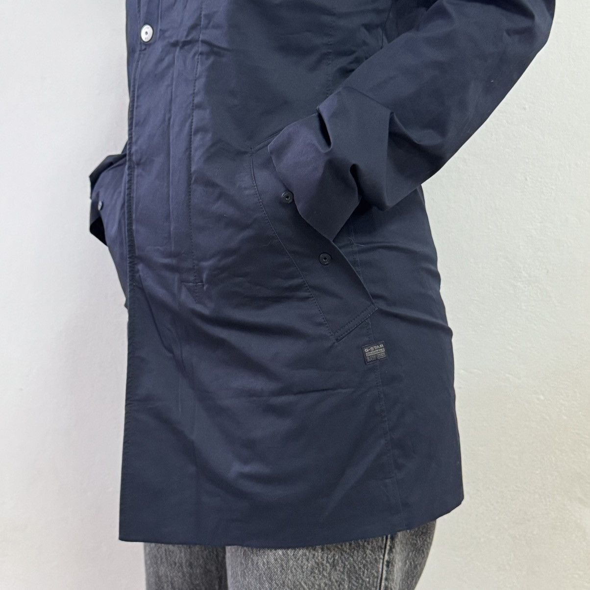 G-Star Gstar womens raw trench coat light jacket Size S / US 4 / IT 40 - 4 Thumbnail