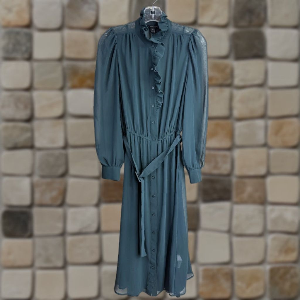 black square neck long sleeve mini dress Avec Les Filles Crystal Embellished Long Sleeve Stretch Velvet Minidress in Black at Nordstrom, Size 8 main image 1