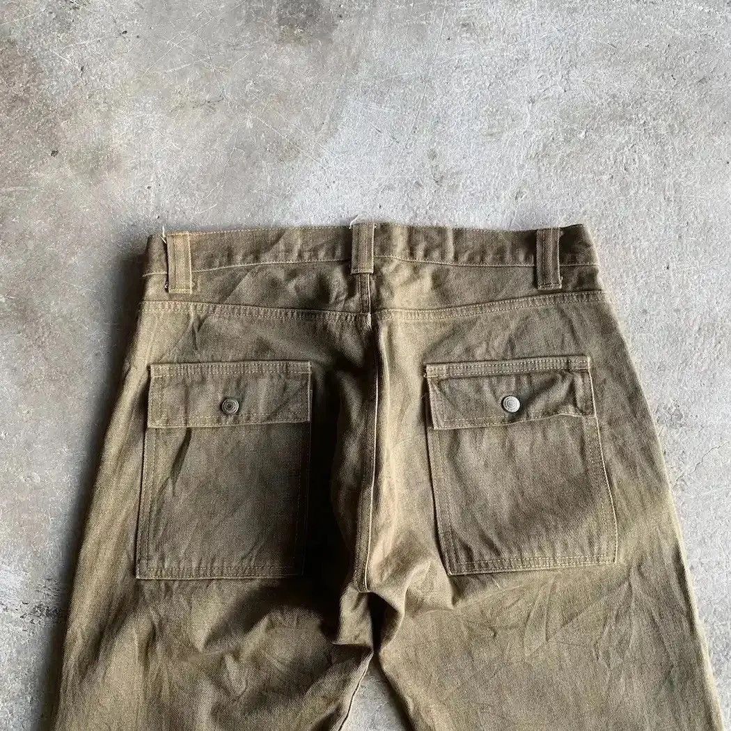 If Six Was Nine SUPER SICKS🔥REDLINE JAPANESE VTG SELVEDGE RUSTY DIRTY JEANS Size US 32 / EU 48 - 12 Thumbnail